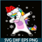 PNG14102354-Dabbing Unicorn Christmas Girls Kids Women Santa Xmas T-Shirt Png.png