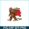 PNG14102398-Bigfoot Santa Carrying Christmas Bag Xmas Hat Sasquatch Men T-Shirt Png.png