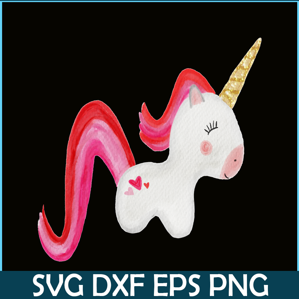 VLT211023109-Unicorn PNG, Sweet Valentine PNG, Valentine Holidays PNG.png