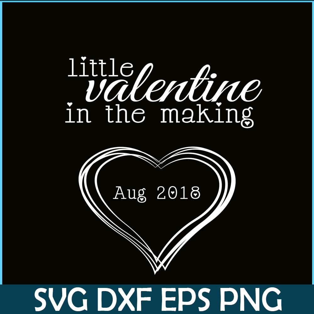 VLT21102312-Little Valentine In The Making PNG, Sweet Valentine PNG, Valentine Holidays PNG.png