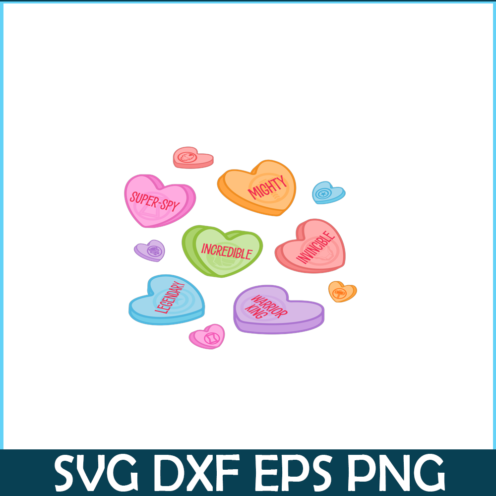 VLT21102333-Marvel Avengers Candy Hearts PNG, Funny Valentine PNG, Valentine Holidays PNG.png