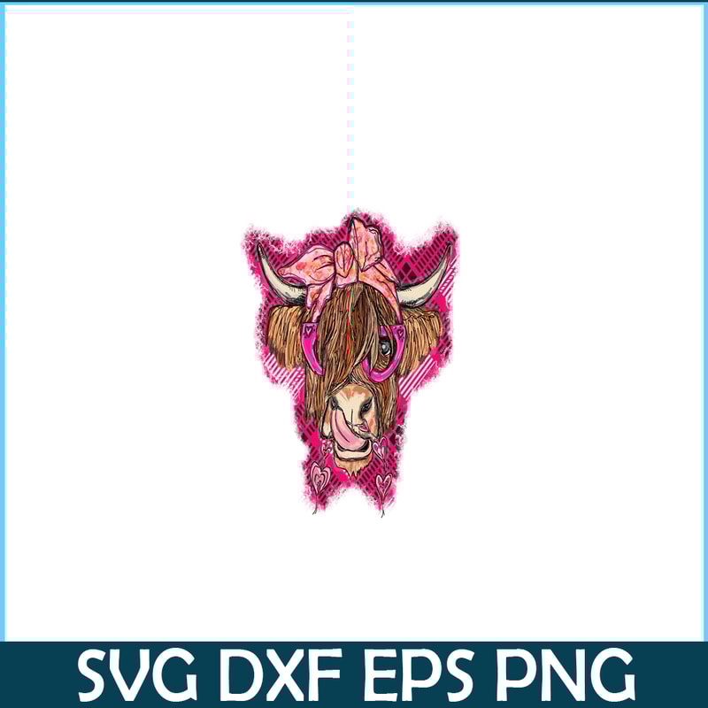 VLT21102395-Valentine Highland Cow PNG, Sweet Valentine PNG, Valentine Holidays PNG.png