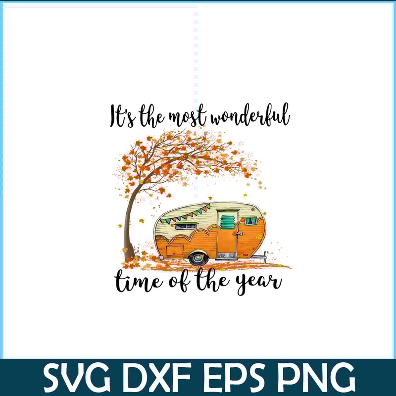 CAMP07112379-IT'S THE MOST WONDERFUL TIME PNG Camping Under the Tree PNG Camping Loving PNG.png