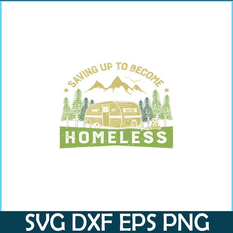 CAMP07112382-Saving Up To Become Homeless PNG Camping PNG Green Retro Forest PNG.png