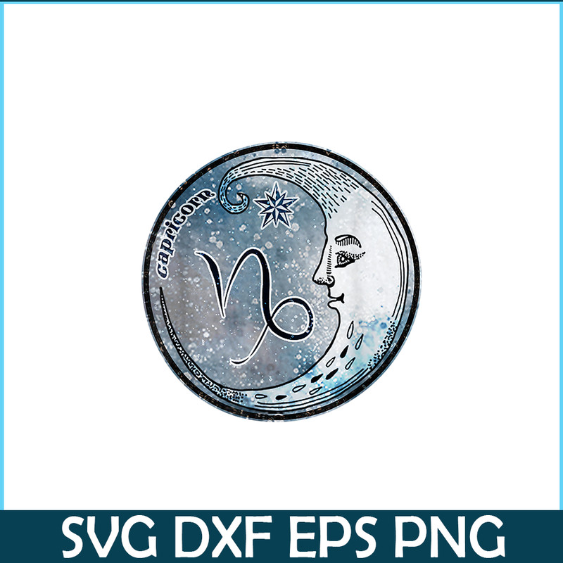 CPB28102323-Capricorn Moon PNG Sign Astrology PNG Zodiac Symbol PNG.png