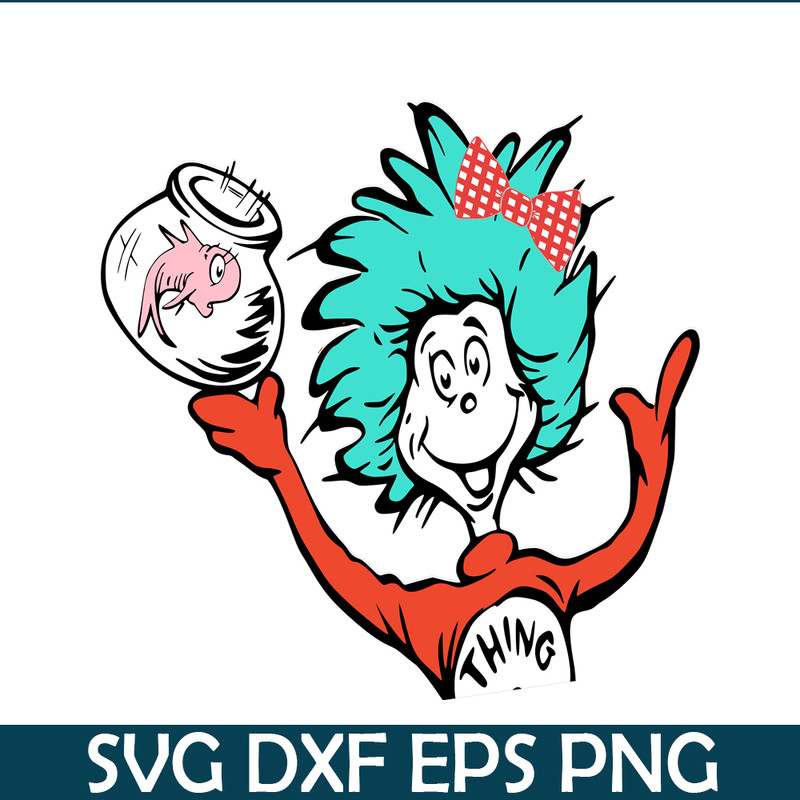 DS105122328-Thing 2 Half SVG, Dr Seuss SVG, Cat In The Hat SVG DS105122328.png