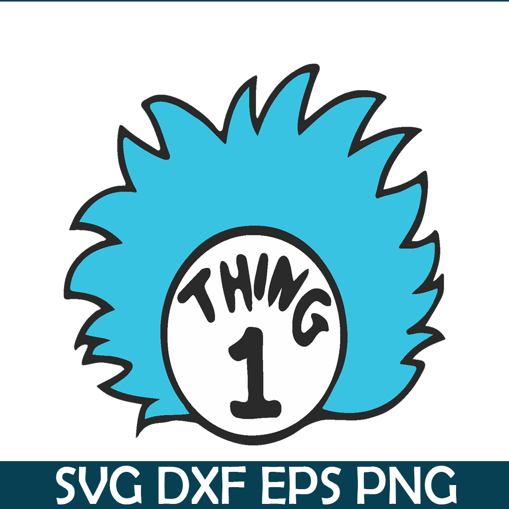DS205122399-Thing 1 Head SVG, Dr Seuss SVG, Cat In The Hat SVG DS205122399.png