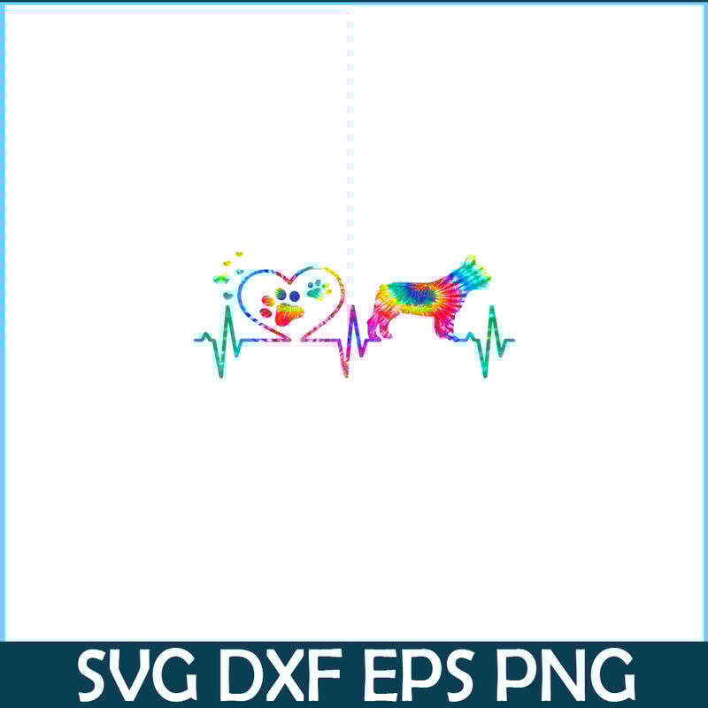 HL161023123-Frenchie Bulldog Heartbeat Tie Dye PNG, Frenchie Dog Lover PNG, French Dog Artwork PNG.png