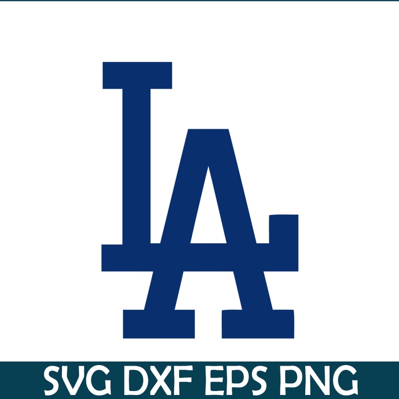 MLB011223122-LA The Text SVG, Major League Baseball SVG, MLB Lovers SVG MLB011223122.png