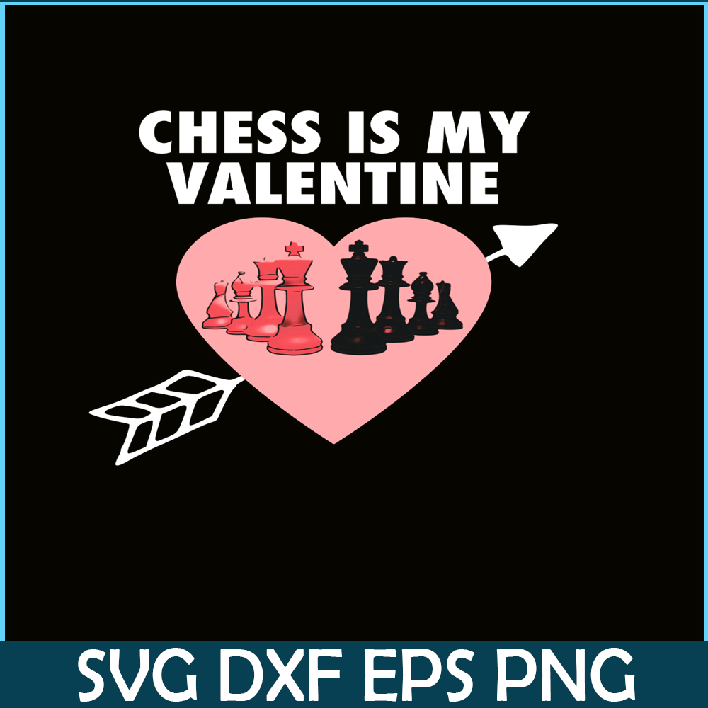VLT19102321-Chess Is My Valentine PNG, Hearts Valentine PNG, Valentine Holidays PNG.png