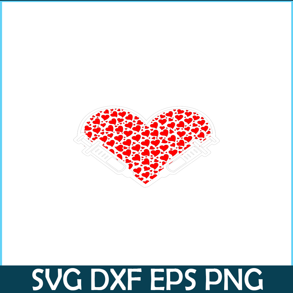 VLT21102342-Phlebotomy Needle Syringe Heart Valentines PNG, Lovely Valentine PNG, Valentine Holidays PNG.png