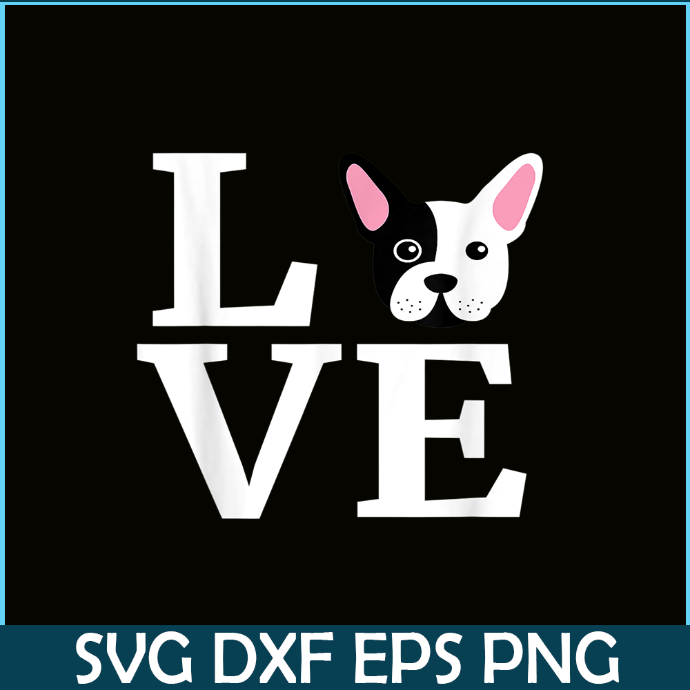 HL161023100-French Bulldog Love PNG, Frenchie Dog Lover PNG, French Dog Artwork PNG.png