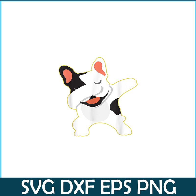 HL16102327-Dabbing French Bulldog PNG, Frenchie Dog Lover PNG, Bulldog Mascot PNG.png