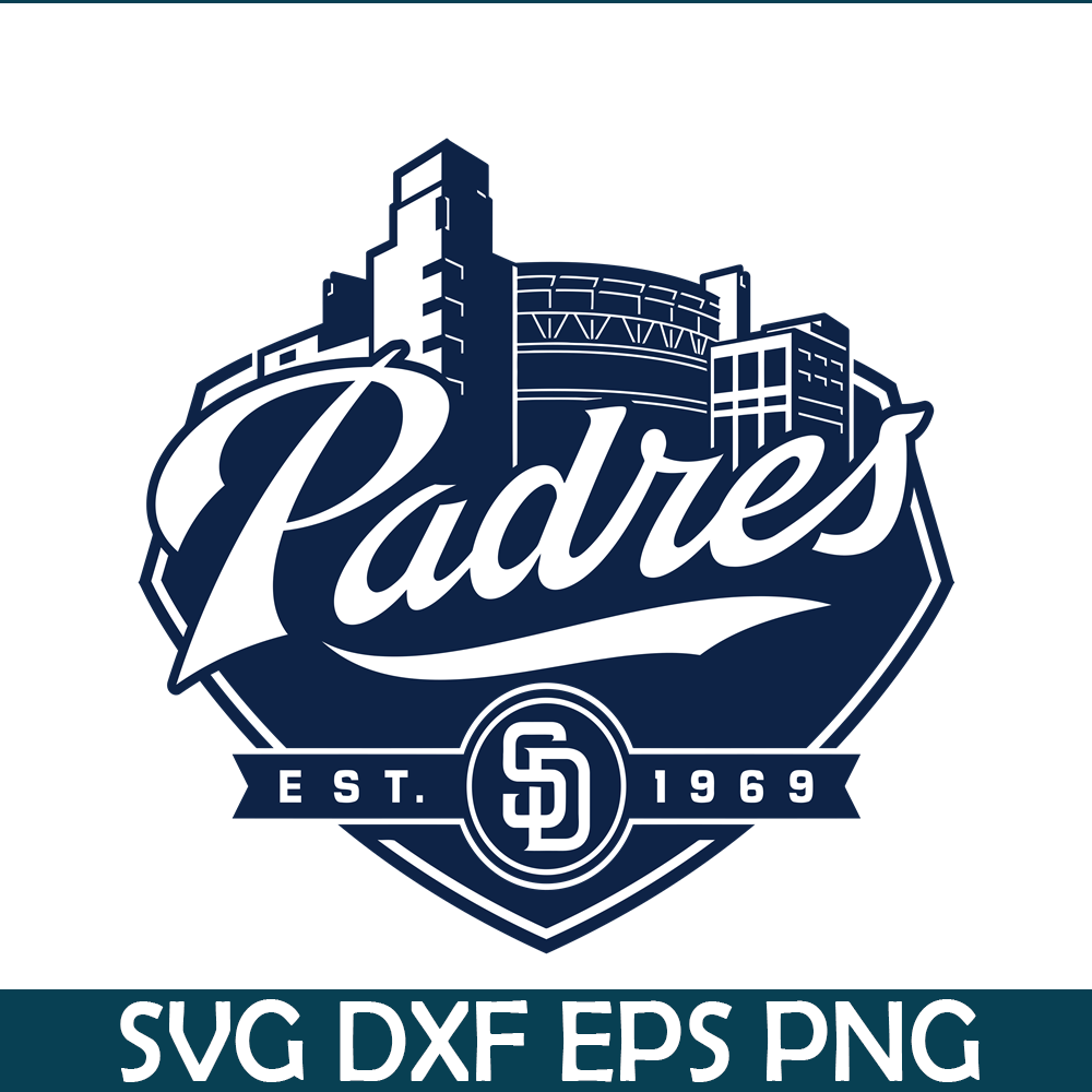 MLB204122377-San Diego Padres EST 1969 SVG, Major League Baseball SVG, Baseball SVG MLB204122377.png
