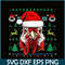 PNG141023127-Chicken Ugly Christmas Santa Hat Xmas Gifts Kids Boys Girls T-Shirt Png.png