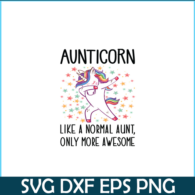 PNG14102346-Aunticorn Like An Aunt Only Awesome Dabbing Unicorn Premium Scoop T-Shirt Png.png
