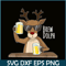 BEER28102314-Brew Dolph PNG Funny Rudolph PNG Christmas Holiday PNG.png