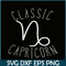 c-Classic Capricorn PNG Astrology Sign PNG Capricorn Birthday Gift PNG.png