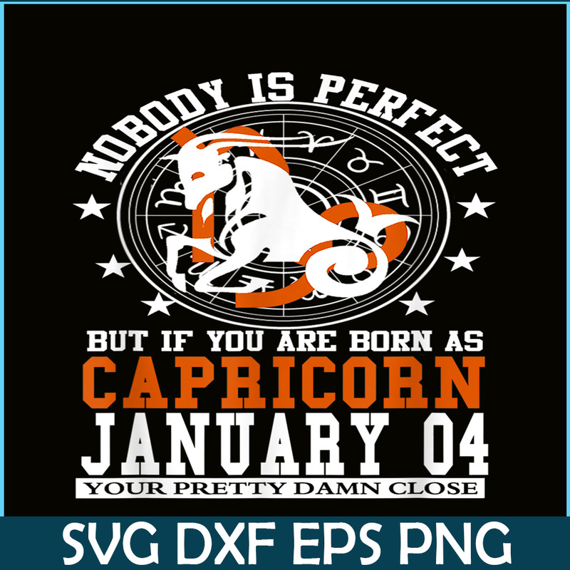 CPB28102319-Capricorn January 04 PNG Zodiac Astrology PNG Star Horoscope Sign PNG.png