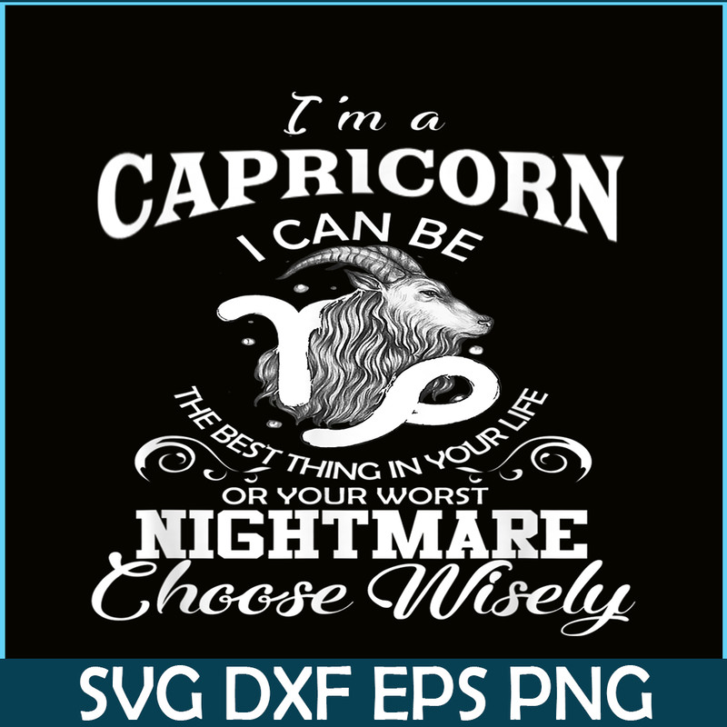 CPB28102357-I Can Be Capricorn PNG Zodiac Sign PNG Birthday Gift PNG.png