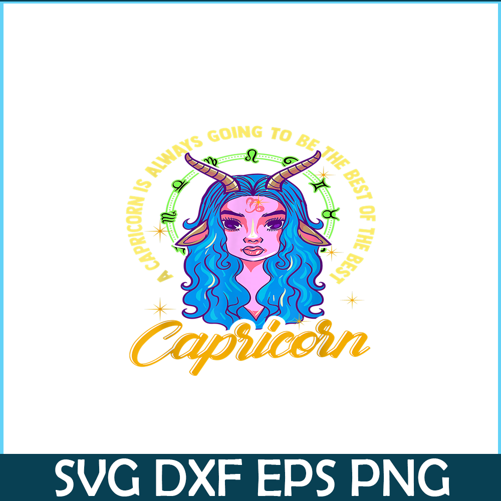 CPB28102384-Capricorn Sign PNG Cute Girl Birthday PNG Capricorn Facts PNG.png