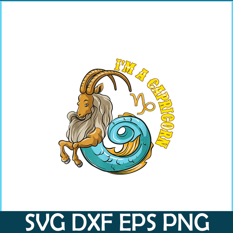 CPB28102387-Zodiac Sign PNG I Am A Capricorn PNG Goat Zodiac PNG.png
