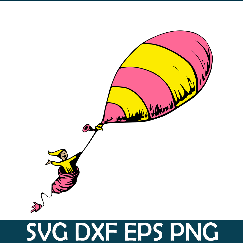 DS105122323-oh the places you go balloon SVG, Dr Seuss SVG, Cat In The Hat SVG DS105122323.png