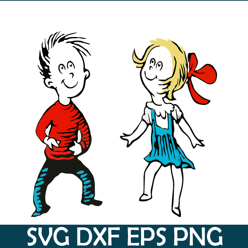 DS205122308-The Boy And Sally SVG, Dr Seuss SVG, Cat in the Hat SVG DS205122308.png