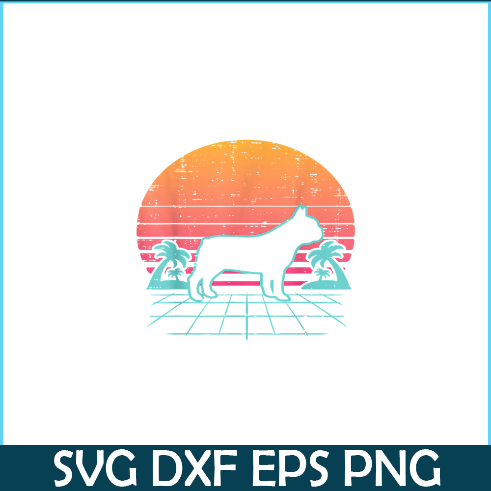 HL161023108-French Bulldog Vaporwave Aesthetic PNG, Frenchie Dog Lover PNG, French Dog Artwork PNG.png