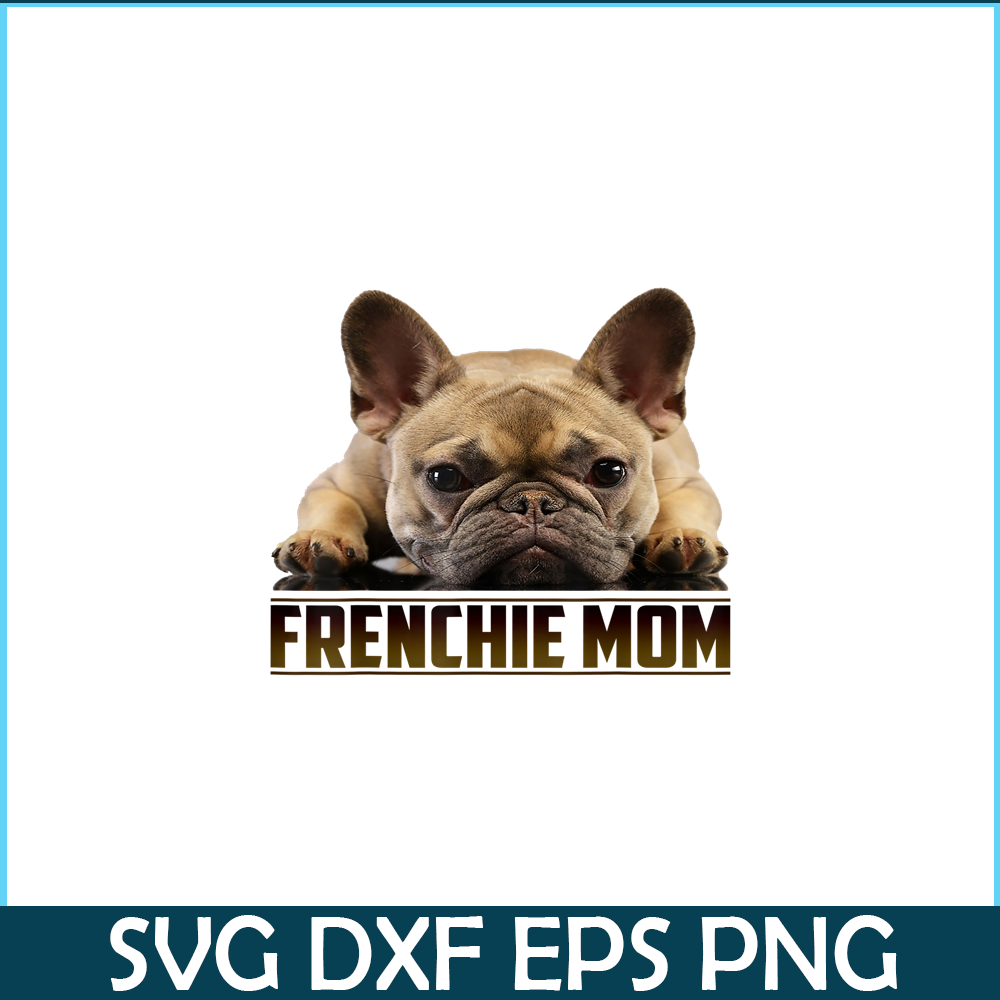 HL161023140-Frenchie Mom Bulldog Mascot PNG, French Bulldog PNG, French Dog Artwork PNG.png