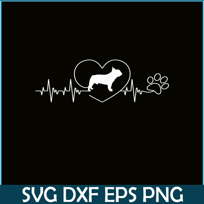 HL161023141-French Bulldog Heartbeat PNG, French Bulldog PNG, French Dog Artwork PNG.png