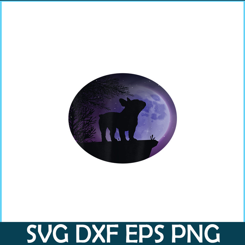 HL16102357-French Bulldog And Moon PNG, French Dog Artwork PNG, Bulldog Mascot PNG.png