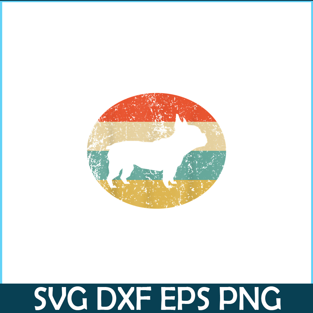 HL16102384-Retro French Bulldog PNG, Frenchie Dog Lover PNG, French Dog Artwork PNG.png