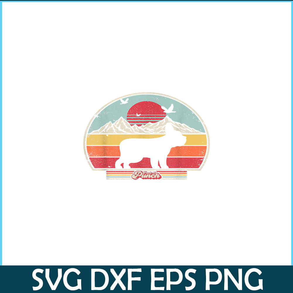 HL16102387-French Bulldog Retro Style PNG, Frenchie Dog Lover PNG, French Dog Artwork PNG.png