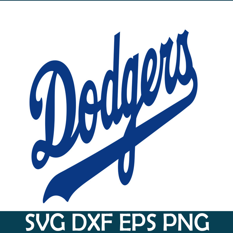 MLB011223117-Dodgers Blue Text SVG, Major League Baseball SVG, MLB Lovers SVG MLB011223117.png