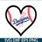 MLB011223118-Dodgers Heart SVG, Major League Baseball SVG, MLB Lovers SVG MLB011223118.png