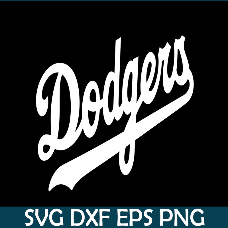 MLB011223120-LA Dodgers White Text SVG, Major League Baseball SVG, MLB Lovers SVG MLB011223120.png