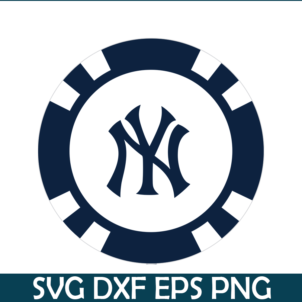 MLB204122335-NY Yankees Blue Logo SVG, Major League Baseball SVG, Baseball SVG MLB204122335.png