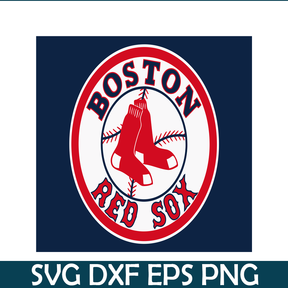 MLB30112340-Boston Red Sox Logo SVG PNG DXF EPS AI, Major League Baseball SVG, MLB Lovers SVG MLB30112340.png