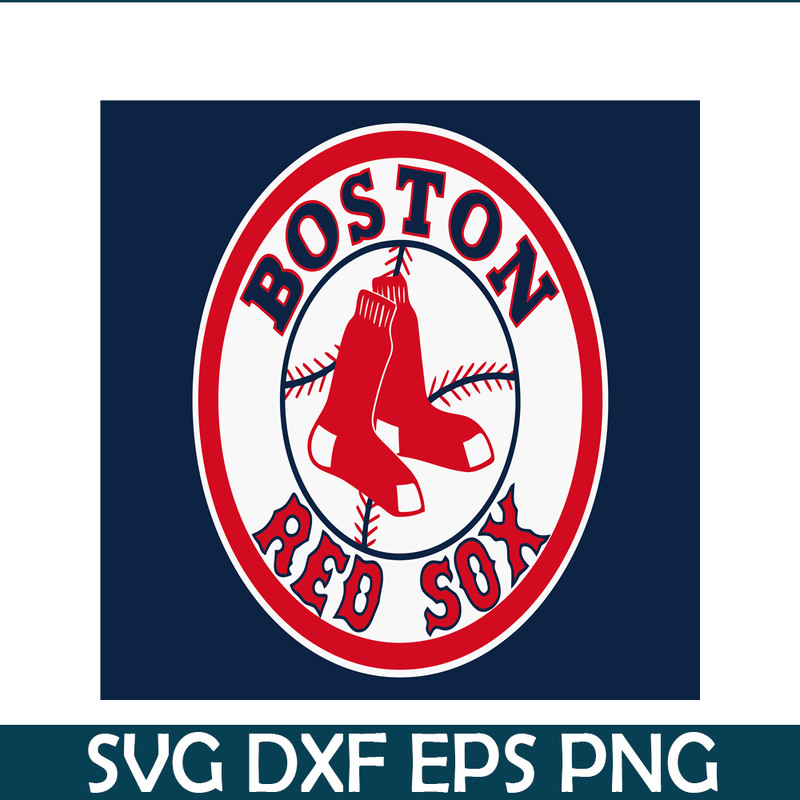 MLB30112340-Boston Red Sox Logo SVG PNG DXF EPS AI, Major League Baseball SVG, MLB Lovers SVG MLB30112340.png