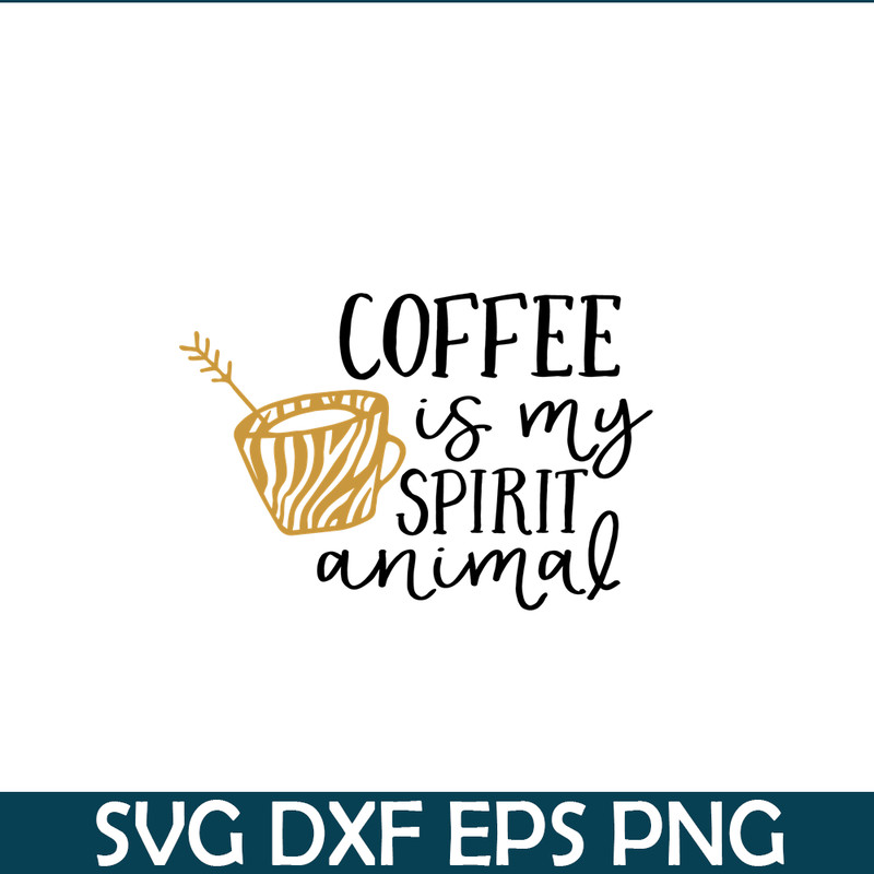 STB108122331-Coffee Is My Spirit Animal SVG, Starbucks SVG, Starbucks Coffee SVG STB108122331.png