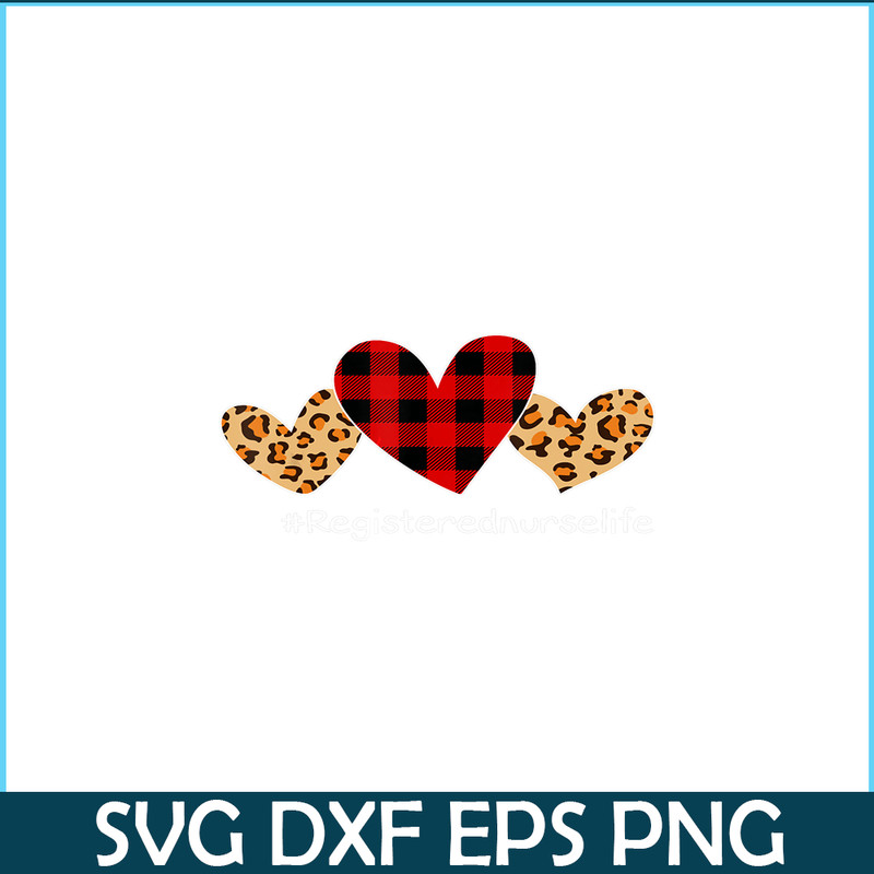 VLT19102318-Buffalo Plaid Hearts PNG, Sweet Valentine PNG, Valentine Holidays PNG.png