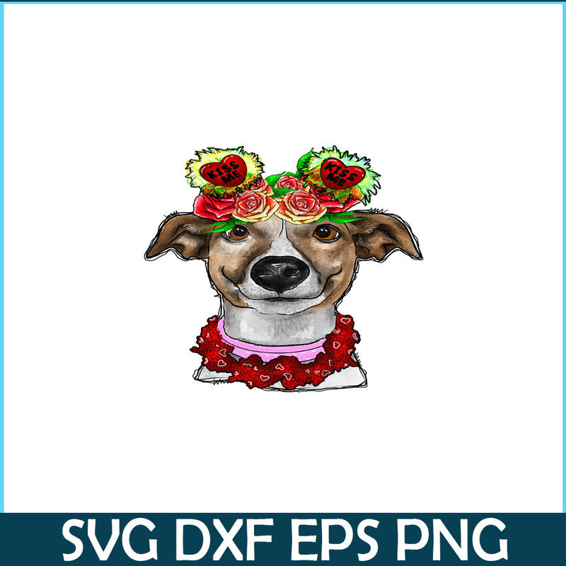 VLT19102335-Cute Dog Valentine Day PNG, Hearts Valentine PNG, Valentine Holidays PNG.png