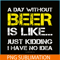 BEER28102302-A Day Without Beer Is Like PNG Beer Time PNG Drinking Beer PNG.png