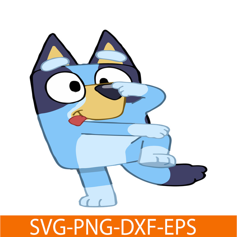 BL22112329-Funny Bandit SVG PDF PNG Bluey Character SVG Bluey Movie SVG.png