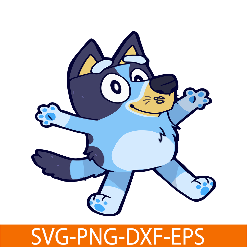 BL22112331-Funny Bandit Heeler SVG PDF PNG Bluey Character SVG Bluey Cartoon SVG.png