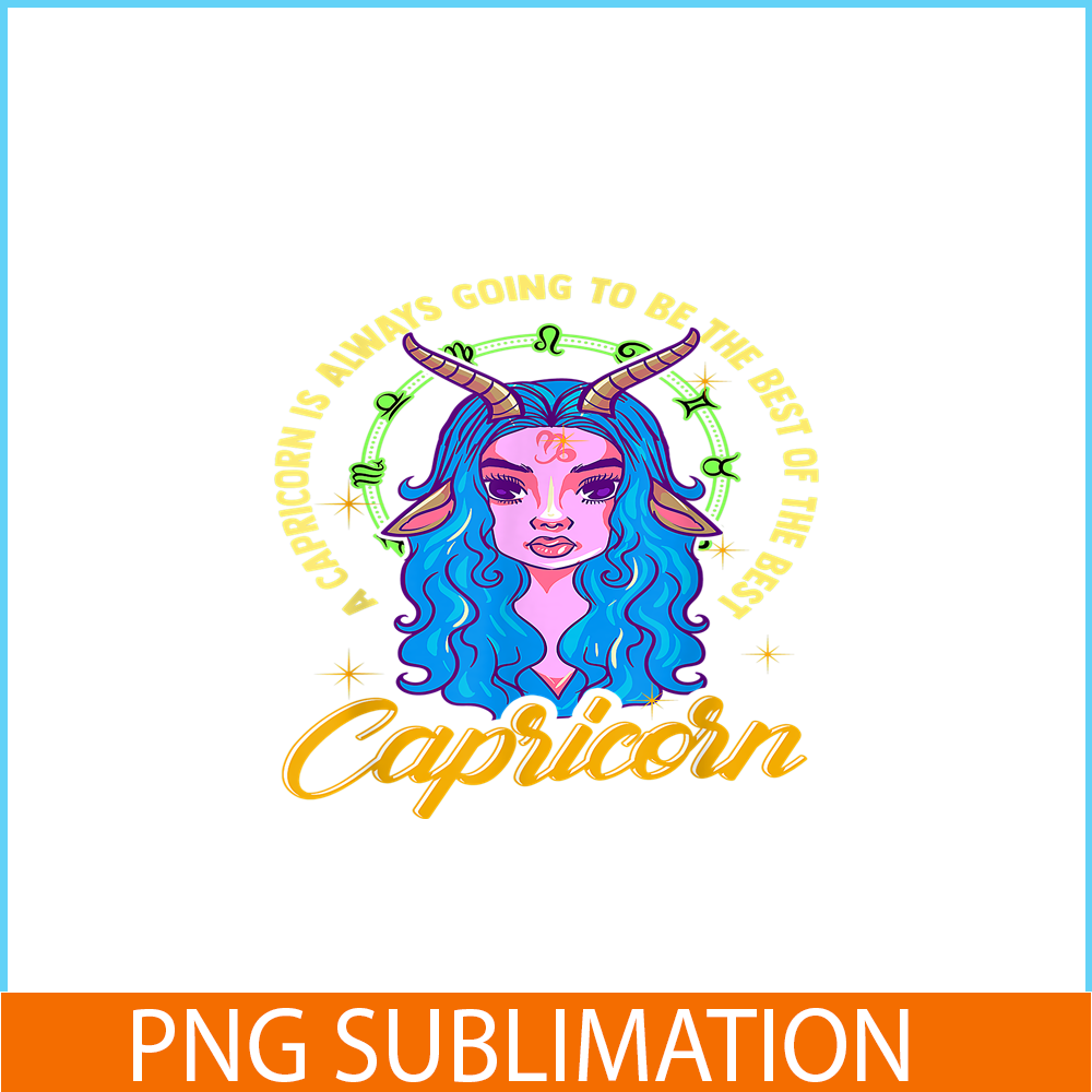 CPB28102384-Capricorn Sign PNG Cute Girl Birthday PNG Capricorn Facts PNG.png