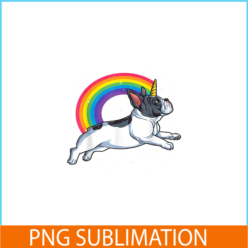 HL161023105-French Bulldog Unicorn PNG, Frenchie Dog Lover PNG, French Dog Artwork PNG.png