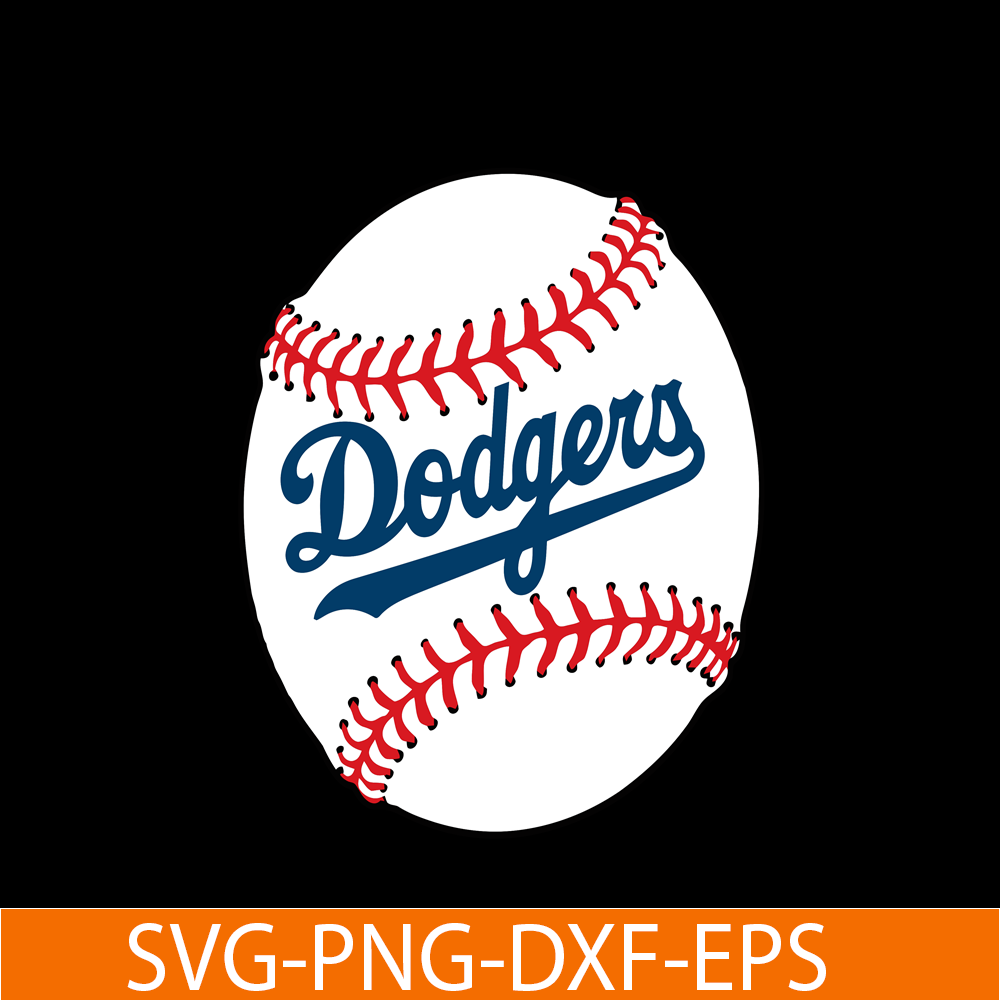 MLB011223125-The Dodgers Ball SVG, Major League Baseball SVG, MLB Lovers SVG MLB011223125.png
