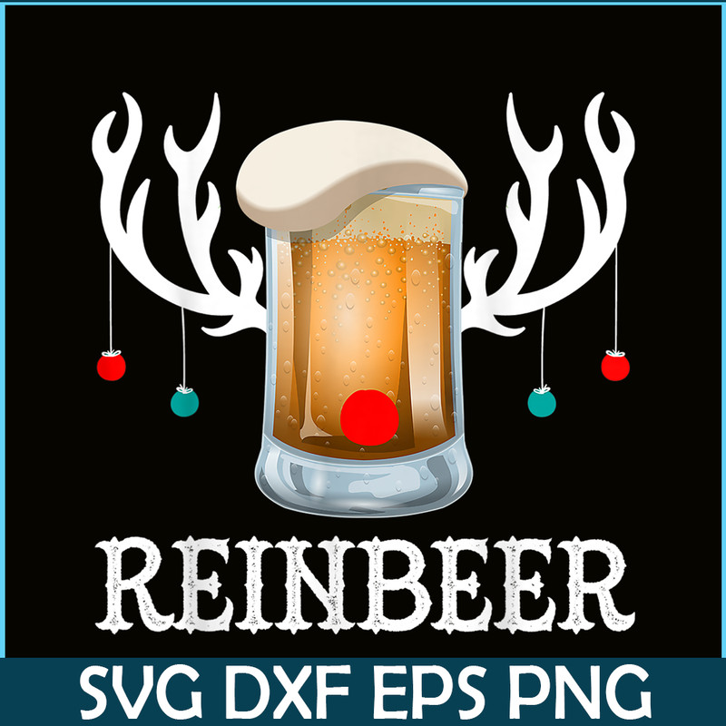 BEER28102367-Reinbeer PNG Funny Christmas Gift For Beer Lovers PNG Christmas And Beer PNG.png